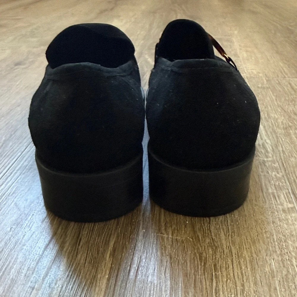 Bandolino Black Women’s Slip-On Suede Loafers - Picture 6 of 6